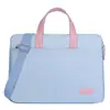 Bolsa leve para laptop macaron design simples para meninas bolsa de mão de aparência sofisticada pasta executiva para o dia a dia