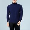 Outono e inverno novo suéter de lã de gola alta masculino casual plus size suéter de base solta suéter de lã suéter quente masculino