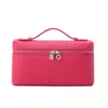 Piel de Vaca de Primera Capa Lp19 Bolsa para Lonchera Bolso de Piel Genuina para Mujer 2026 Nuevo Bolso de Mano Blanco Bolsa Caja Pequeña Bandolera para Teléfono