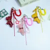 Huayang Nuevo Colgante para Perro de Cuero Bolso para Perro Accesorios para Mochila Lindos de Cuero Pu Colgante para Perro Pequeño Accesorios para Ropa
