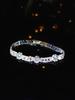 Pulsera de diamantes completos super flash de alto nivel con sentido transfronterizo de Europa y Estados Unidos para mujer, diseño de nicho, temperamento, joyería de circón al por mayor