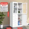 Gabinete de Archivo Metálico de Seis Cajones de Ancho Medio para Oficina, Archivero de Documentos de Oficina con Cajones con Cerradura, Gabinete de Almacenamiento para Oficina, Gabinete de Almacenamiento para el Hogar