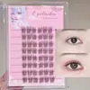 Pestañas Postizas sin Pegamento de 8 Filas en el Mismo Estilo que los Grupos de Ídolos, Presentando Estilos de Perro, Zorro, Gato y Conejo, para un Look de Ojos Manga Puro y Deseable, Pestañas Naturales Perezosas