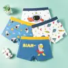 Cuecas Boxer Infantis de Verão Desenho Animado Respiráveis Sem Apertar Shorts para Meninos Venda por Atacado de Cuecas Boxer para Crianças Pequenas, Médias e Grandes