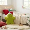 Almohadas de peluche navideñas novedosas transfronterizas: hombre de jengibre, bastón de caramelo, caramelo de menta, árbol de Navidad, muñeco de nieve, cojines de sofá de Papá Noel