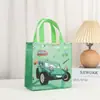 Nueva Bolsa de Tela No Tejida de Dibujos Animados de Coche Bolsa de Regalo de Fiesta de Dibujos Animados Bolsa de Tote de Regalo de Dulces para Cumpleaños de Niños