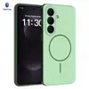 Capa para Celular Samsung S26 com Sucção Magnética e Cordão, Capa S25 Sólida Colorida Duas em Uma Fosca para Galaxy S26Plus