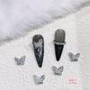 Borboleta Strass 53 Luz Explosiva Luxo Cristal Incrustado DIY Usar Patch de Armadura Acessórios Zircônia Unha Joias Fábrica