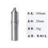 Chimenea portátil impermeable a la intemperie y a prueba de humedad 5 piezas de colgante caja de medicina sellada anti-presión caja de tabaco para cigarrillos para hombres venta al por mayor
