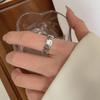 Anillo Ajustable Carto People Apertura para Mujer Diseño de Nicho ins Moda de Gama Alta Celebridad de Internet Personalidad Nuevo Estilo 2022