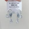 Nicho Design Gradiente Cristal Borboleta Brincos Luz Luxo Alta Beleza Gota de Água Pingente Brincos Ins Das Mulheres Brincos De Celebridades Da Internet