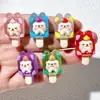 Desenho Fofo Gatinho Sorvete Acessórios de Resina Pacote de Material DIY para Capa de Celular Fivela de Sapato Chaveiro Presilha de Cabelo Pequena Faixa de Cabelo
