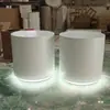 Soporte de Exhibición Pintado, Plataforma Luminosa para Drones, Purificador de Agua, Inodoro, Redondo, Cuadrado, Soporte de Exhibición Hexagonal, Vitrina