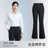 Camisas Profissionais com Decote em V, Roupa de Trabalho Estilo Verão, Camisas Recicladas Não Amassam, Roupa de Trabalho Personalizada para Exposição de Fábrica