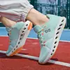 Alta calidad Moda Ligero Cómodo Carcasa Fondo Hueco Malla Transpirable Tenis para Hombre Exterior Caña Baja Zapatos para Correr