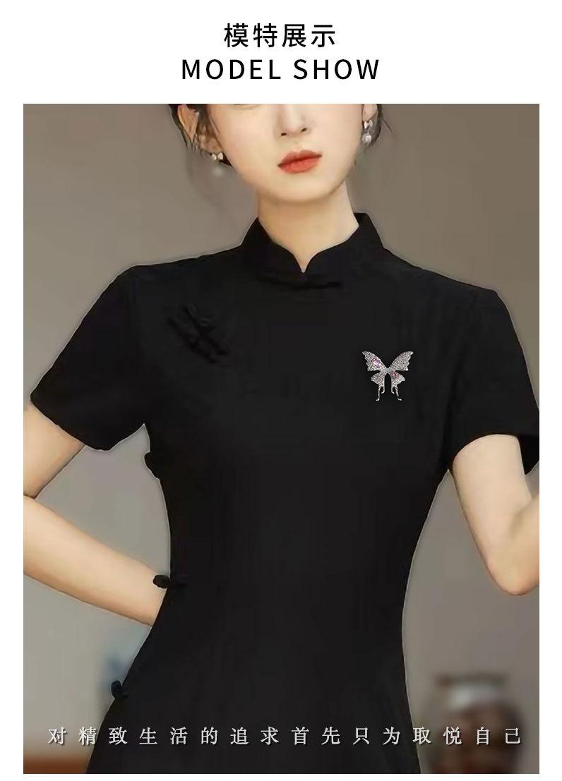 时尚轻奢风漫舞蝴蝶胸针甜美可爱昆虫胸花小众新品个性