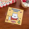 Tengyi Original Linda Tarjeta de Navidad de Cachorro de Dibujos Animados Tarjeta Posterior Embalaje para Niña Tarjeta Base Decorativa Material de Embalaje Cartón