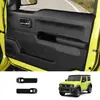 Adequado para 25 modelos de moldura de maçaneta interna de porta para Suzuki Jimny Nomade, Jimny interior cinco portas/três portas