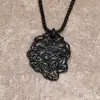 Colgante para hombre de acero de titanio con tótem de guardián vikingo nórdico, nueva moda, moderno, genial, estilo retro, collar, joyería transfronteriza