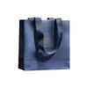 Bolsas de Papel Especial Azul Marino, Bolsas de Regalo Hechas a Medida, Empaque de Alta Gama para Tiendas de Ropa, Sensación de Lujo, Bolsos Exquisitos