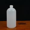 Venta al por mayor 10 20 30 50 60 100 ml botella de plástico translúcida botella para líquidos botella para medicamentos botella de agua botella dividida