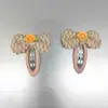 Pinzas para el Cabello de Celebridad de Internet, Lindos Accesorios para el Cabello de Moño de Dibujos Animados para Niñas, Accesorios de Princesa para Niños, Pinzas para el Cabello de Niñas Pequeñas, Adornos para el Cabello