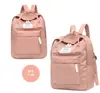 Mochila Nueva de Verano Casual Estilo Academia Portátil de Hombro Bidireccional Mochila de Bloques de Color a la Moda para Estudiantes Adolescentes