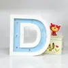 Letra de madera de fábrica Luz de fábrica directa Letra LED de madera al por mayor Luz LED de letra MDF