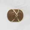 Botones Metálicos Ovalados de Líneas Geométricas Botones Decorativos de Puntos Coloridos Estilo Pequeño y Fragante Botones para Ropa de Mujer Abrigos Venta al por mayor