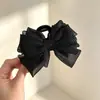 Pinza de Garra con Lazo de Puntos Estilo Maillard Malla Doble Capa para Moño de Pelo Pinza de Garra para Cabello para Niñas Clip de Pelo de Atmósfera Fuente Transfronteriza
