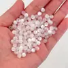 Contas Redondas de Resina Imitação Olho de Gato 6/8/10mm com Furos Materiais para Fazer Pulseira Colar Grampo de Cabelo Artesanal DIY