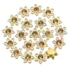 9 cores 10*12mm explosões transfronteiriças diy botão de diamante plano feito à mão renda incrustada pingente acessórios para vestuário