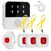 Tuya Wifi Llamador para Personas Mayores Botón de Emergencia Sos Botón de Emergencia Inalámbrico Inteligente Llamada de Ayuda con un Clic Hogar de Ancianos