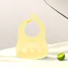 Babador de Silicone para Alimentação de Bebê, Babador para Alimentação Complementar de Lactentes, Toalha de Saliva, Dois em Um, Alimentação Segura de Grau Alimentício