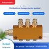 Distribuidor de Linha de Óleo Dreno de Óleo Ajustável Conector de Engate Rápido Tipo Resistência Distribuição de Óleo Válvula Distribuidora do Sistema de Lubrificação Pneumático
