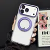 Adecuado para iPhone18Promax Funda para Teléfono Móvil con Soporte Magnético Giratorio Apple 17 Cubierta Protectora Anticaídas de Acrílico 15