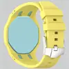 Adecuado para Reloj de Bolsillo Swatch Ap Co-Branded Royal Pop Correa y Caja de Silicona Integradas Anticaídas