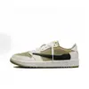 Zapatos Putian AJ Rayo Swoosh Invertido Mocha Marrón Oscuro Negro Guerrero Jordan transfronterizos de caña baja para hombre y mujer zapatos deportivos de pareja para el campus