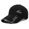 Gorra de Béisbol de Ala Ancha para Hombre, Primavera y Verano, Visera Dura Profunda, Efecto Adelgazante del Rostro, Protección Solar, Sombrero de Sol para Exteriores