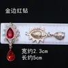 Colar DIY Feito à Mão Pingente de Coroa Liga Metálica Vazado Strass Fivela Plana Base com Padrão de Renda Placa de Strass Acessórios