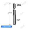 Acessórios para Testador de Torque Suporte de Teste Suporte Cruzado para Condutores Mola Adaptador de Haste de Teste Hexagonal Chave de Fenda Elétrica