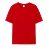 Camiseta de manga curta 100% algodão puro para homens, unissex, corte solto casual, camiseta lisa lisa de cor sólida 210g, camiseta de propaganda