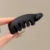 Pinza para el Cabello Dorada con Forma de Plátano Estilo Dulce Primavera/Verano para Mujer, Accesorio para el Cabello Exquisito de Alta Gama Estilo Coreano, Pinza Retorcida Voluminizadora