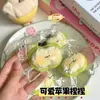 Estilo Xiaohongshu fresa arándano soufflé alto valor súper grueso celebridad de internet imitación masilla de silicona juguete de descompresión rebote