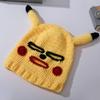 O mesmo estilo disco jumper Net máscara vermelha engraçada desenho animado escultura de areia chapéu engrossado outono e inverno chapéu personalizado masculino