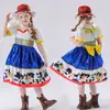 Fantasia de Cowboy Trish para Crianças de Halloween Cosplay Infantil Toy Story Western