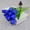 Fabricante Venta al por Mayor Pu Tulipán Tacto Realista Flores Artificiales para Hogar Fotografía, Boda y Decoración de Sala de Estar Ramo Accesorios