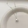 Recolección de setas metal plateado pequeño colgante de seta collar simple ins exquisito nicho único temperamento pendientes clavícula