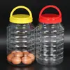 Botella de miel de 10 kg botella de plástico frasco transparente PET diámetro grande botella para alimentos Cubo para pepinillos frasco para huevos de pato cubo para cebo de peces