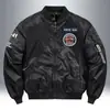 Chaqueta Reversible para Hombre Invierno Algodón y Engrosada Traje de Béisbol Americano Casual Holgada Versátil Chaqueta de Herramientas Voladoras